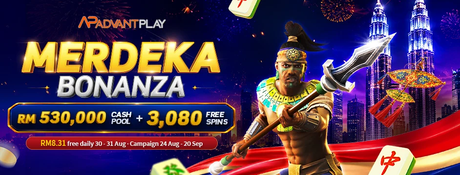 Mancity88 AdvantPlay Merdeka Bonanza - RM530,000 Cash Pool promotion banner
