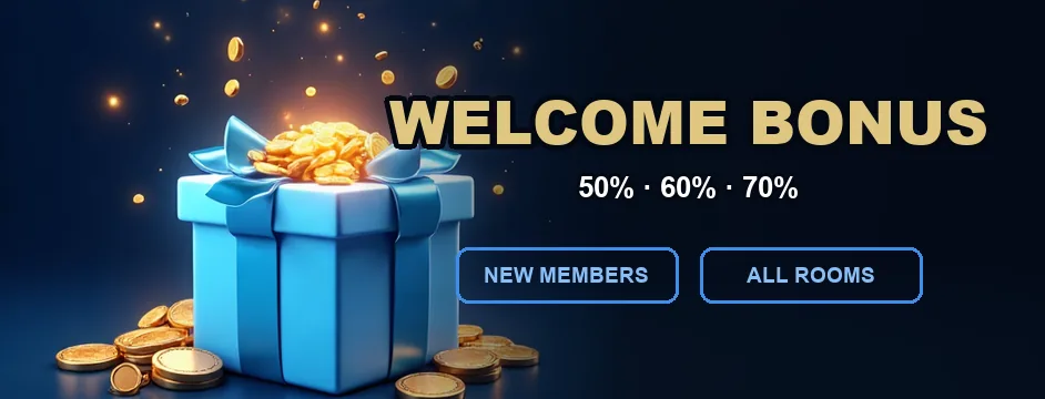 Mancity88 Welcome Bonus - 50% / 60% / 70% promotion banner
